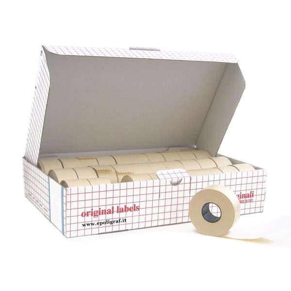 Etichette per prezzatrice 29x28 mm rettangolari