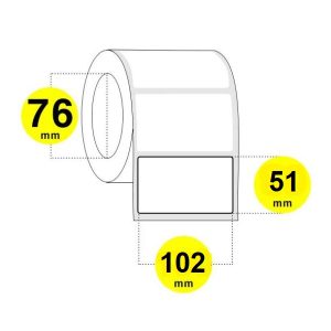 Etichette Zebra Z-Select 2000T 102x51 mm trasferimento termico - immagine 2